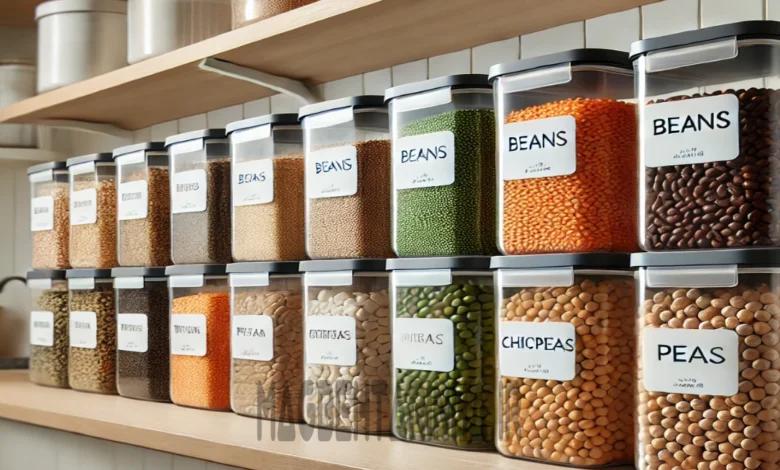بهترین روش نگهداری حبوبات در ظروف پلاستیکی