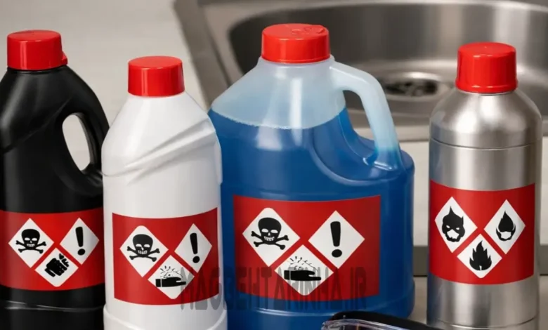 بهترین اسید برای گرفتگی لوله فاضلاب