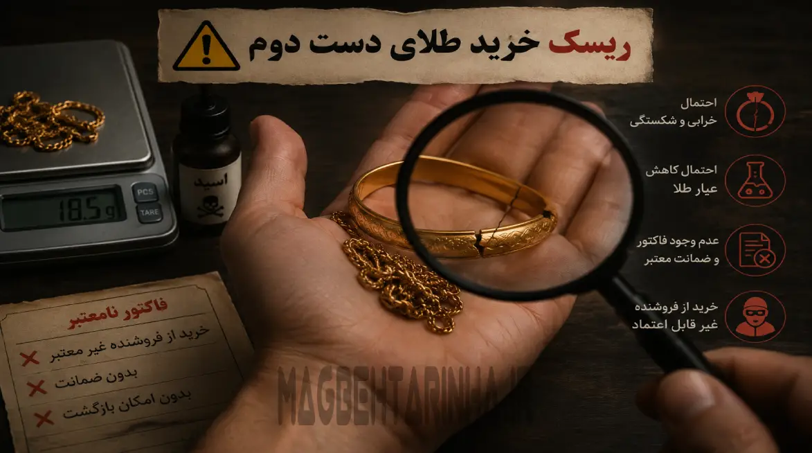چرا طلای دست دوم نخریم
