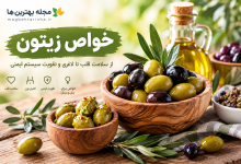 خواص زیتون