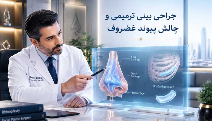 عمل بینی ترمیمی دکتر حیدری